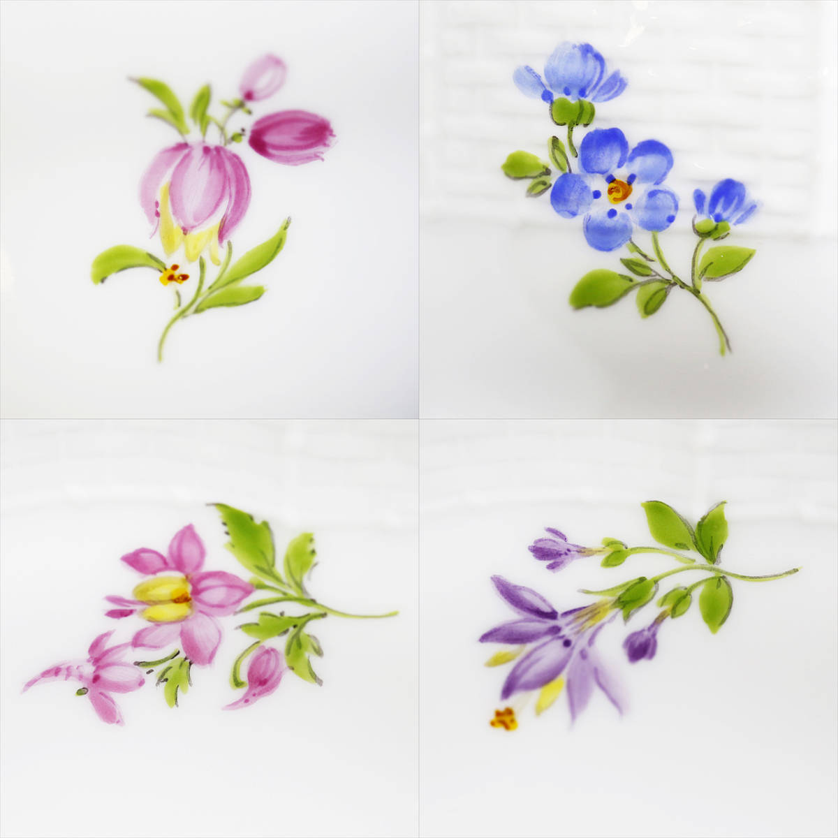 極美品 トリオ 1級 】マイセン ケシの花 カップ&ソーサー プレート