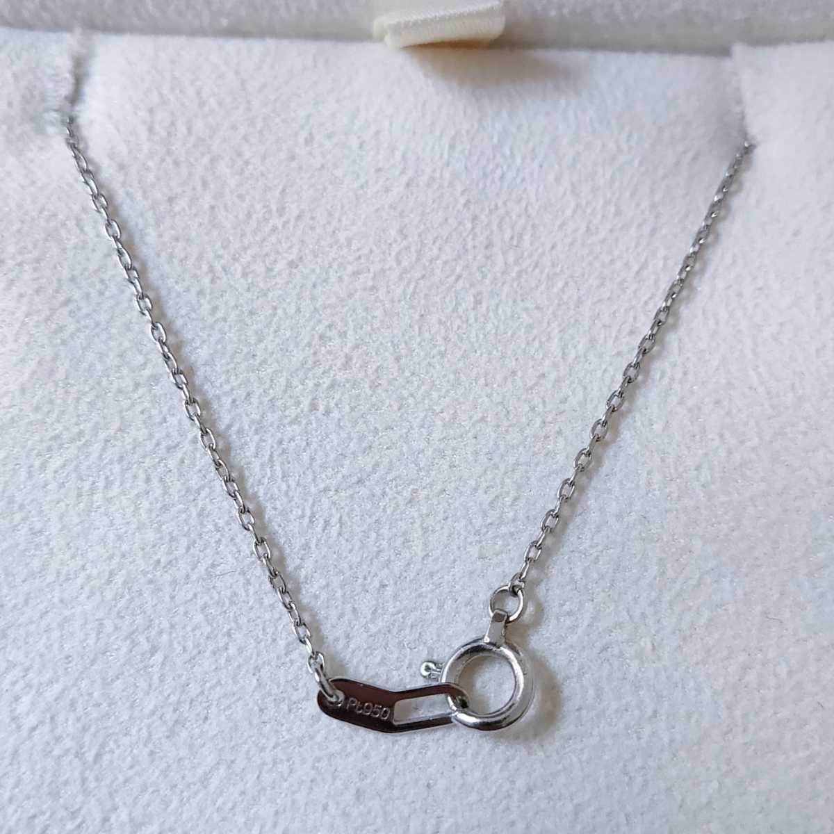 スタージュエリー ダイヤモンド ネックレス Pt950 0.06ct 2.9g | www