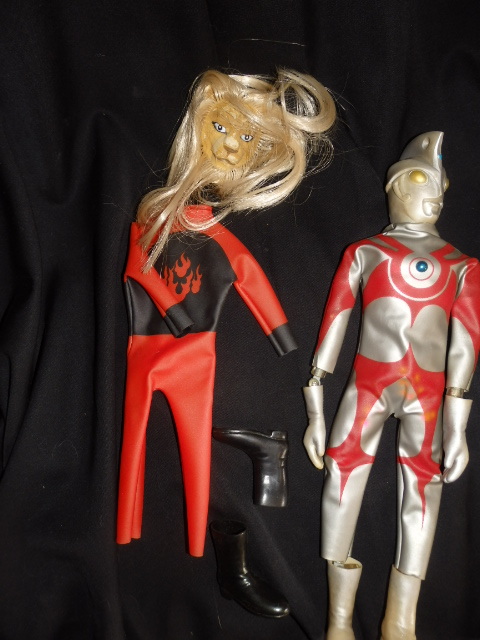 当時物 旧タカラ 変身サイボーグ1号 ウルトラマンA エース 仮面