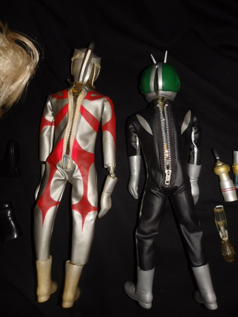 当時物 旧タカラ 変身サイボーグ1号 ウルトラマンA エース 仮面