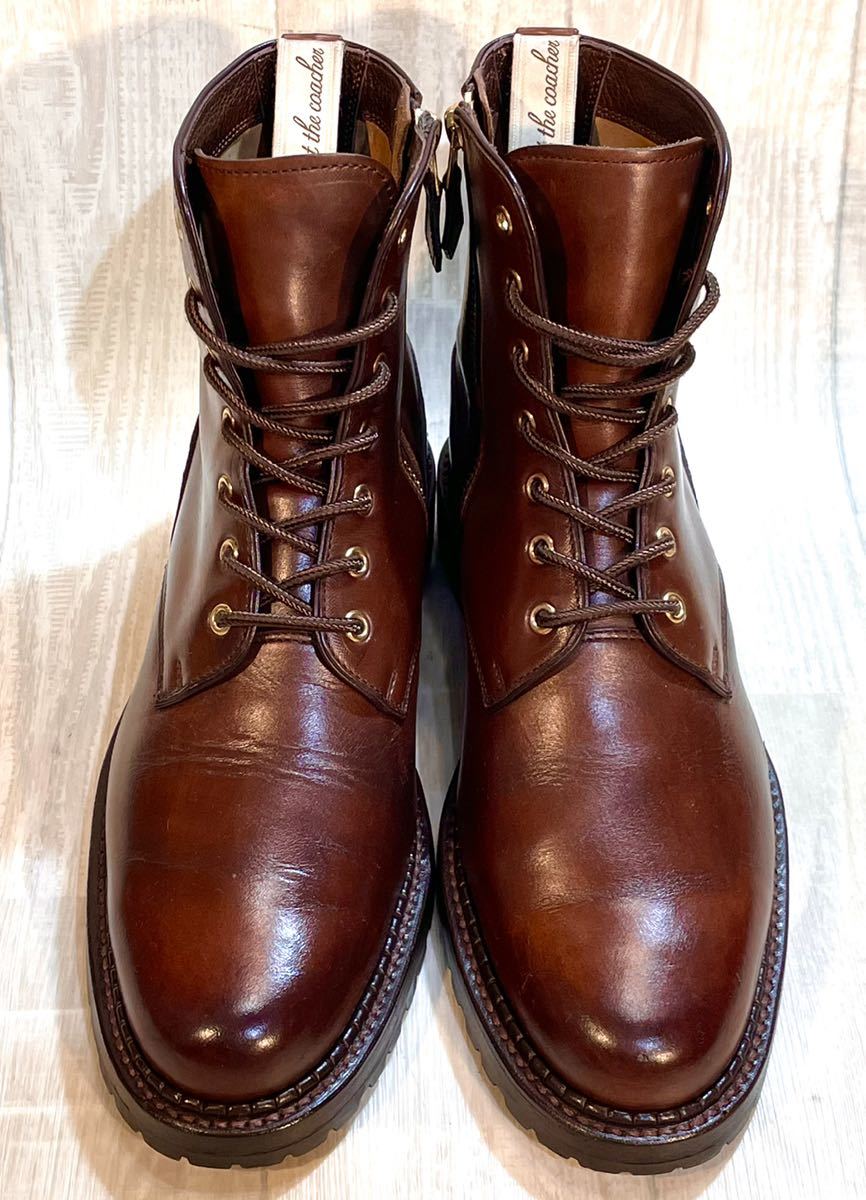 foot the coacher フットザコーチャー◇24.5cm 6◇レースアップ サイド
