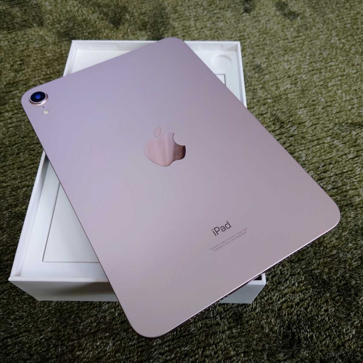 iPad mini 6 64GB ピンク wifi 美品 ipadmini6 本体 Apple アップル