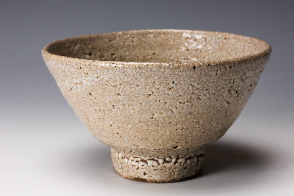 はこぽす対応商品】 未使用 本物保証(高麗 井戸茶碗『安東五』作 井戸