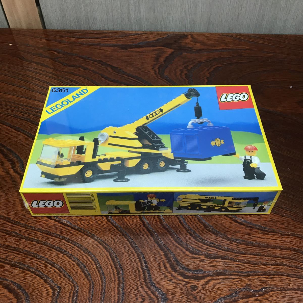 レア レゴランド 6361 レトロ 未使用 透明フィルム付き