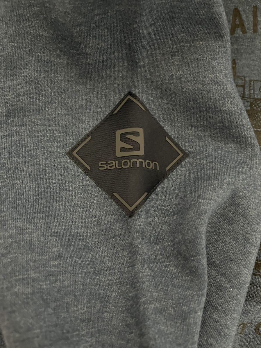 SALOMON サロモン スキー スノーボード フーディー 裏起毛 パーカー 北海道 RUSUTSU ルスツ スキー場 限定 XL サイズ 新品 送料 無料