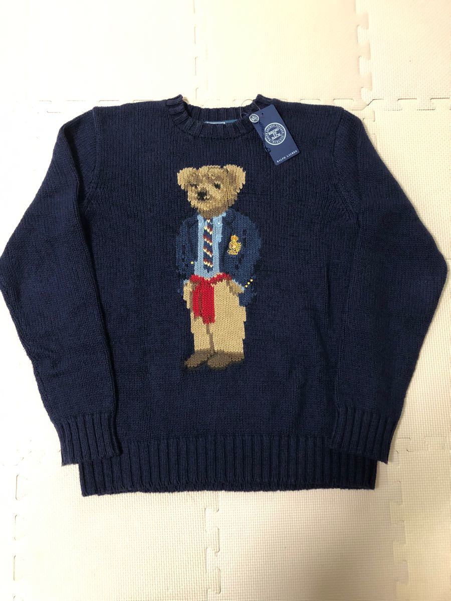 POLO RALPH LAUREN US /Mサイズポロベアニットセーター-