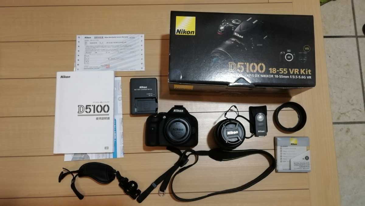 Nikon ニコン D5100 デジタル一眼 カメラ 18-55mm 3.5-5.6 Nikon ニコン D5100 デジタル一眼 カメラ 18-55mm 3.5-5.6