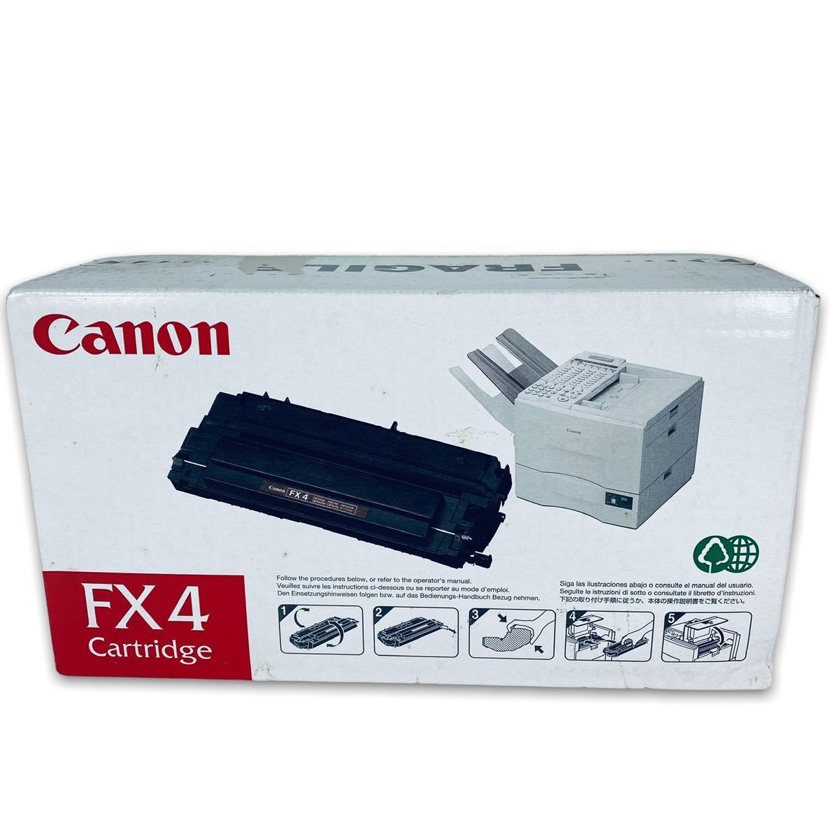 【限定1点！早い物勝ち！】新品未開封！ キャノン FX4 カートリッジ （Canon）_画像1