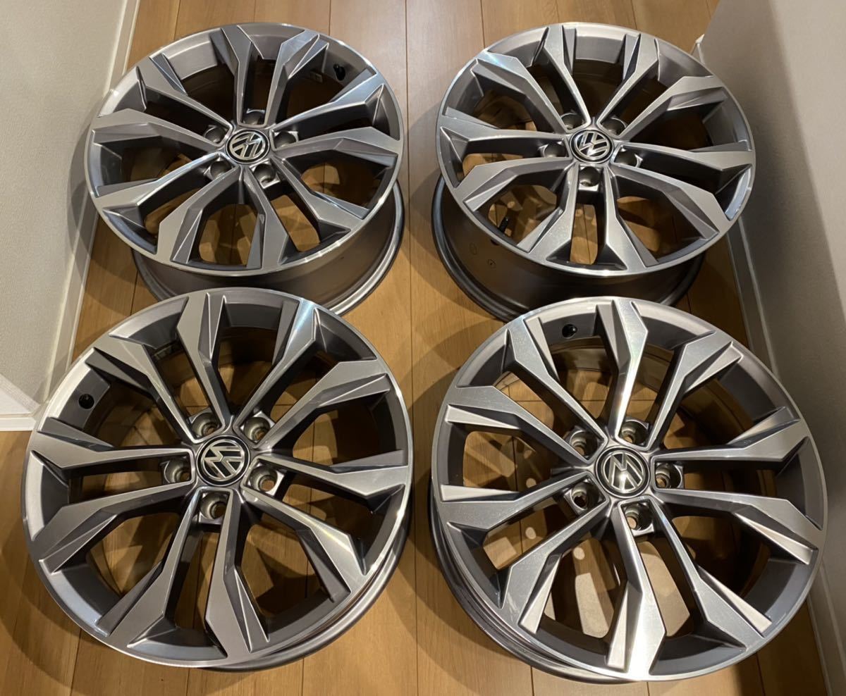 ●即決●希少品純正 17インチ アルミホイール B8 パサート ヴァリアント フォルクスワーゲン VW 美品 4本セット