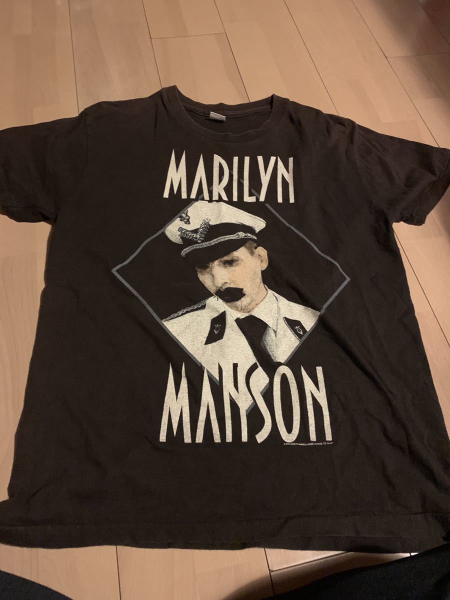 復刻【Marilyn Manson】マリリン・マンソン Tシャツ 2003 コピーライト