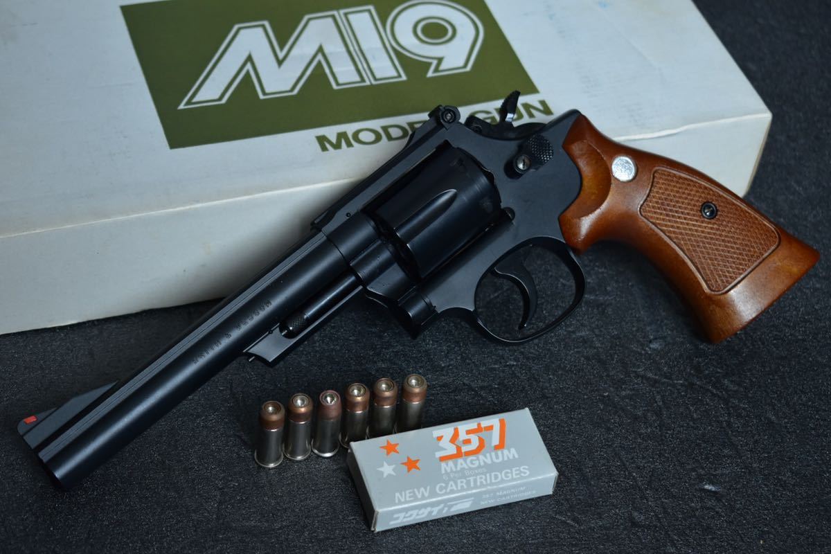 コクサイ S&W M19 6インチ モデルガン 検 タナカ mgc ハートフォード マルシン パイソン トルーパー m36