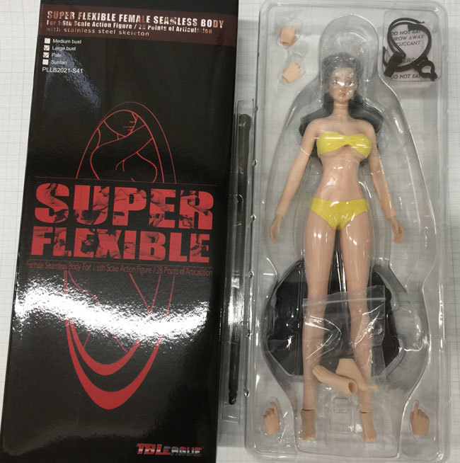 TBLeague 1/6 シームレス女性素体 S41 Pale ペールスキン 高身長