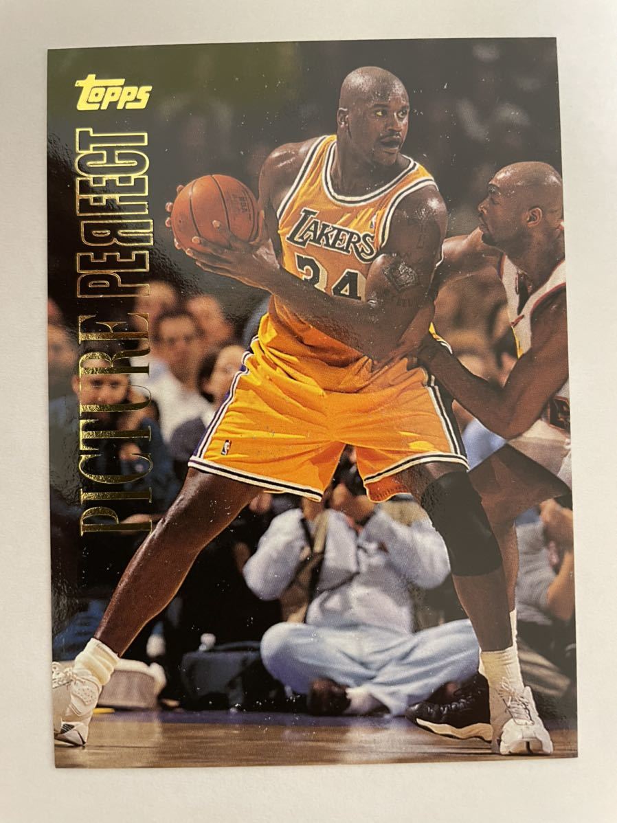 NBAカード　シャキール・オニール(シャック) SHAQUILLE O’NEAL PIC1 TOPPS PICTURE PERFECT OR IS IT? 1999 【インサートカード】