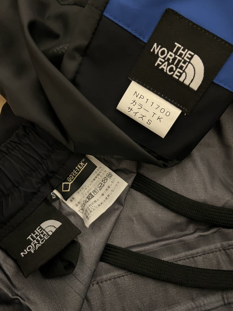 ノースフェイス 直営店購入 レインテックスプラズマ S 送料込 NP11700