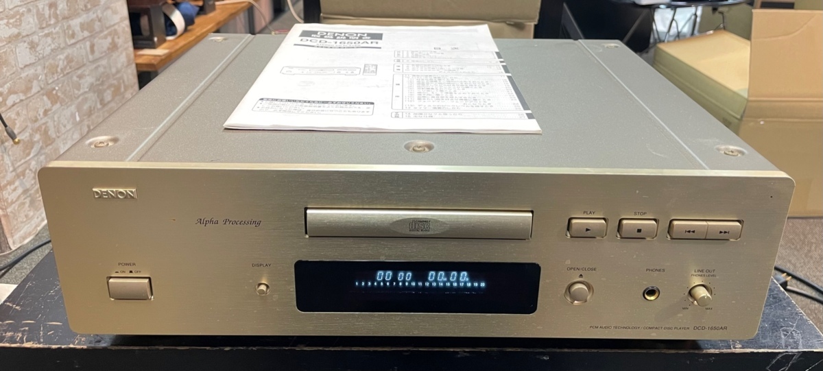 DENON デノン DCD-1650AR CDプレーヤー 現状品 9051505415