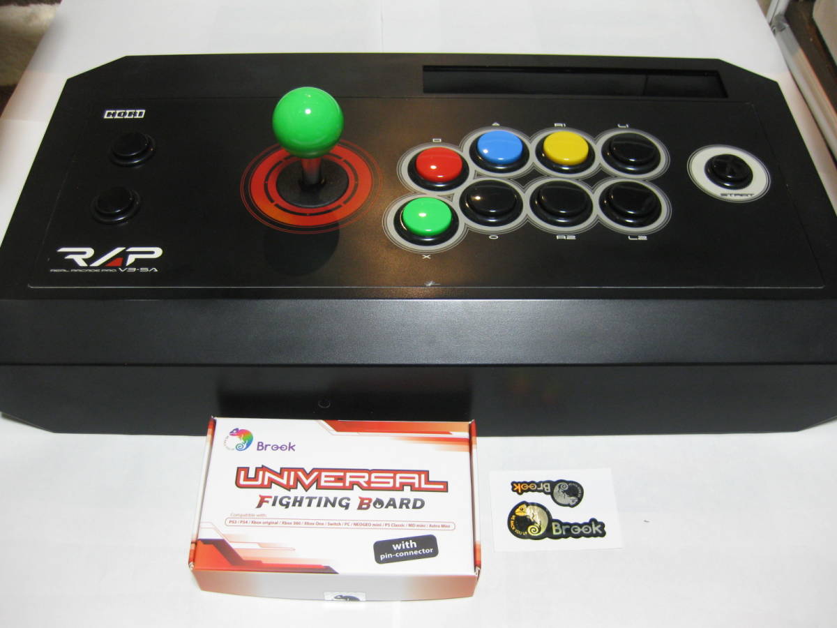再再販！ ○USB 4 3 Board○PS Fighting Universal Brook コントローラー アクセサリ、周辺機器
