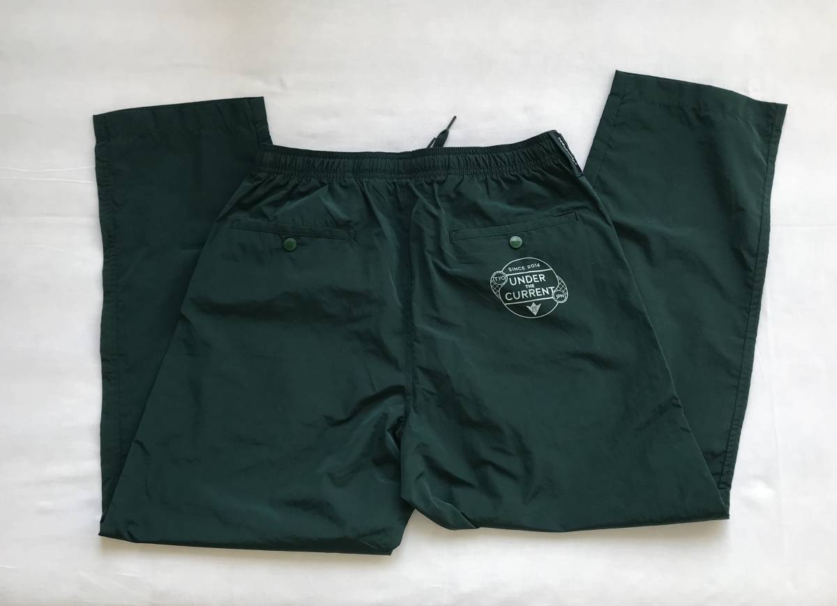 DESCENDANT SHORE NYLON BEACH PANTS 新品未使用 GREEN 2 visvim