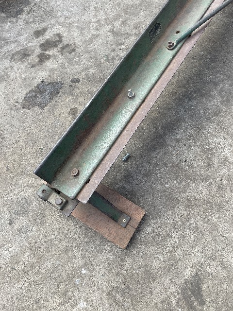 1円スタート!】盛光 手動式 アングルバッタ 108cm 板金折り曲げ機