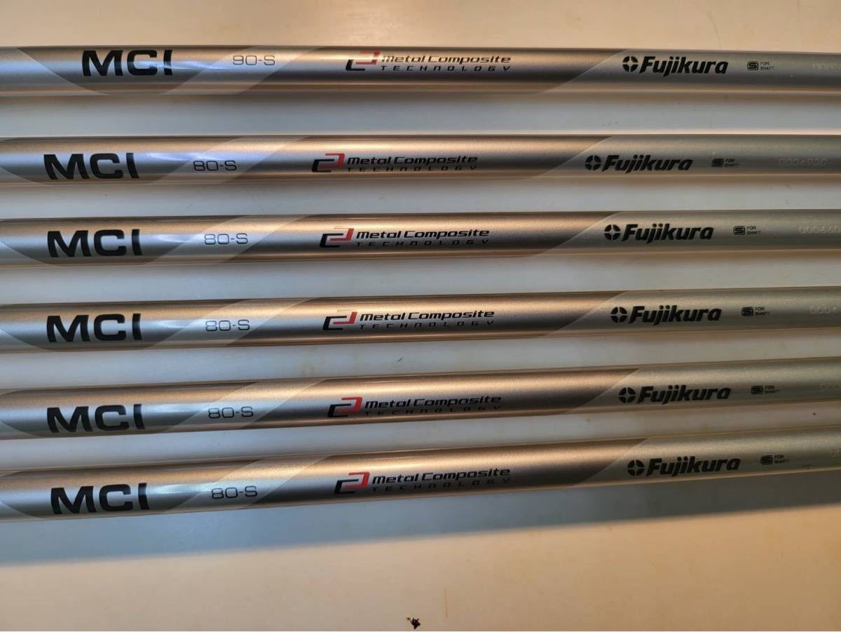 フジクラ FUJIKURA MCI100s MCI シャフト 5~P 6本セット ゴルフ その他