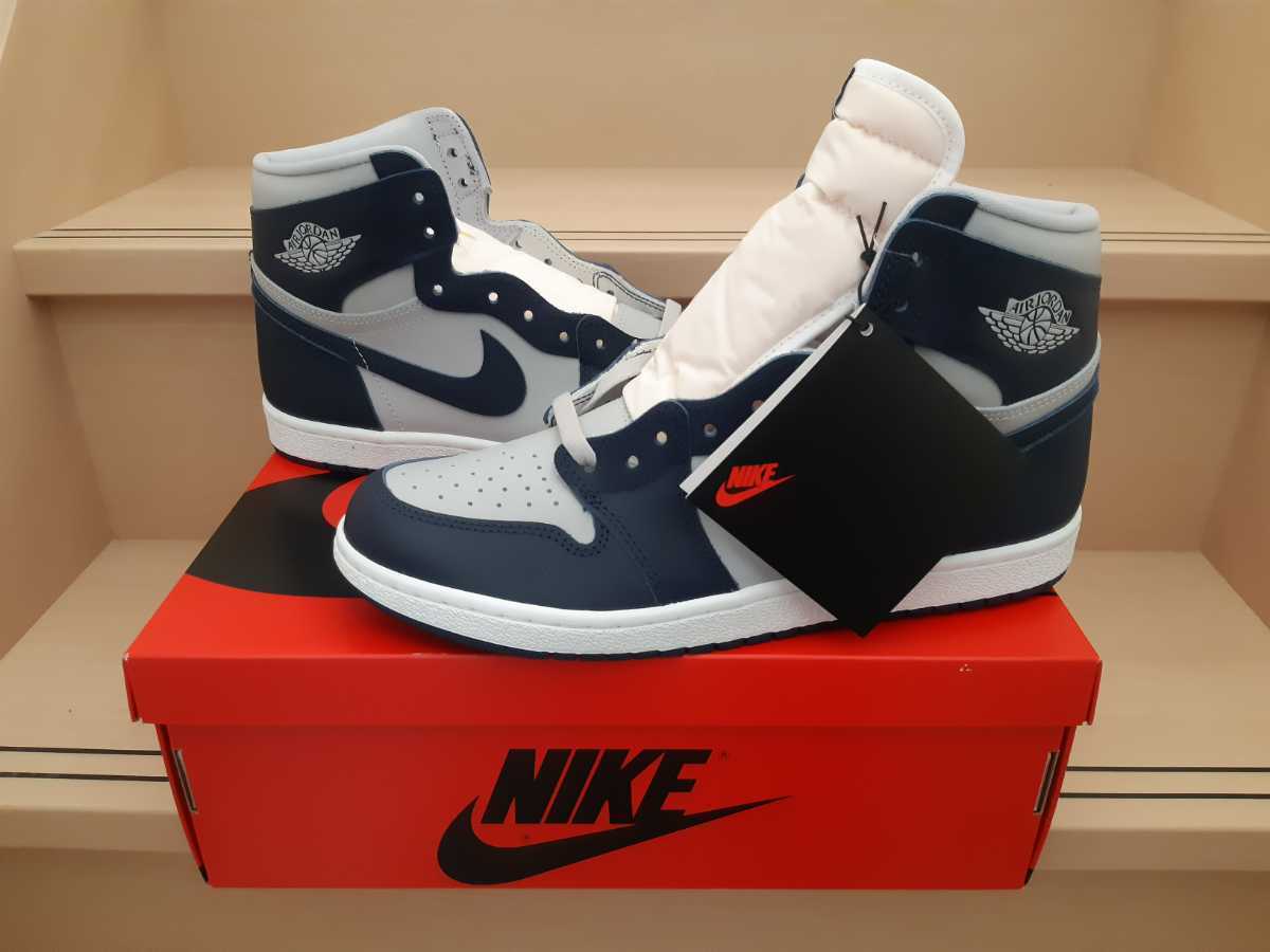 送料無料】新品 未使用 Nike Air Jordan 1 High 85 Georgetown ナイキ