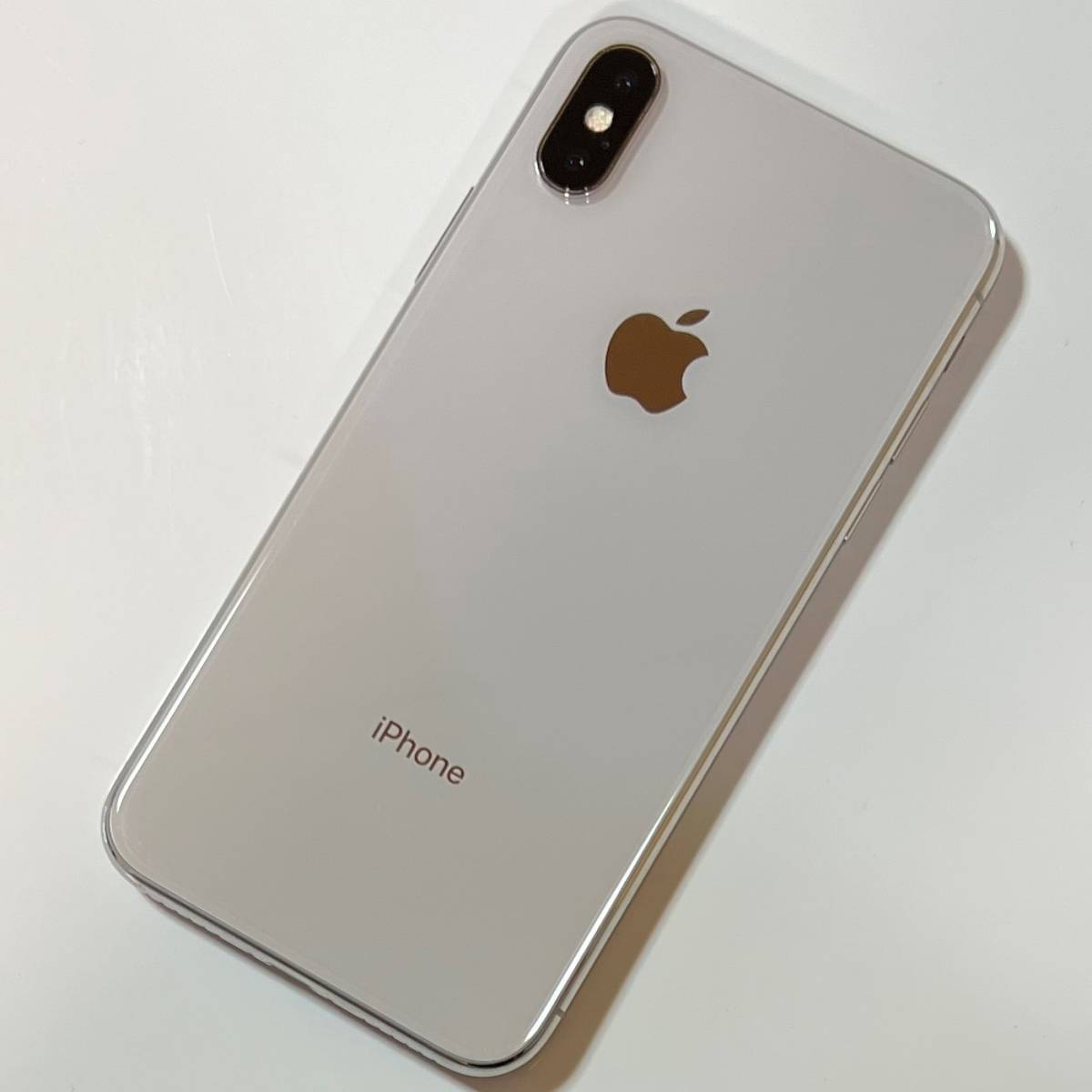 SIMフリー iPhone X シルバー 256GB NQC22J/A バッテリー最大容量86