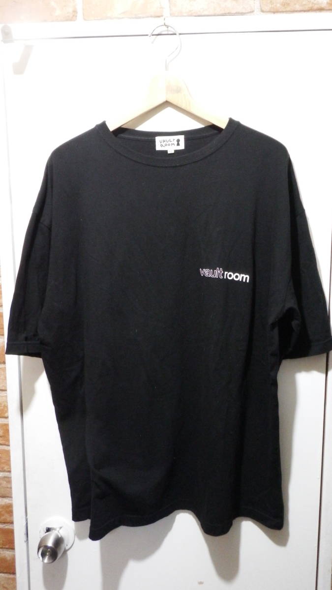 vaultroom ボルトルーム tシャツ black sizeXL FK twispwa.com