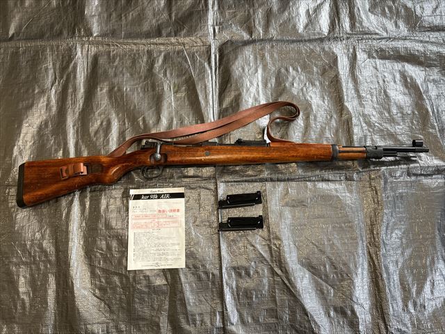 人気絶頂 タナカ Kar98k AIR カスタム調整済み kead.al