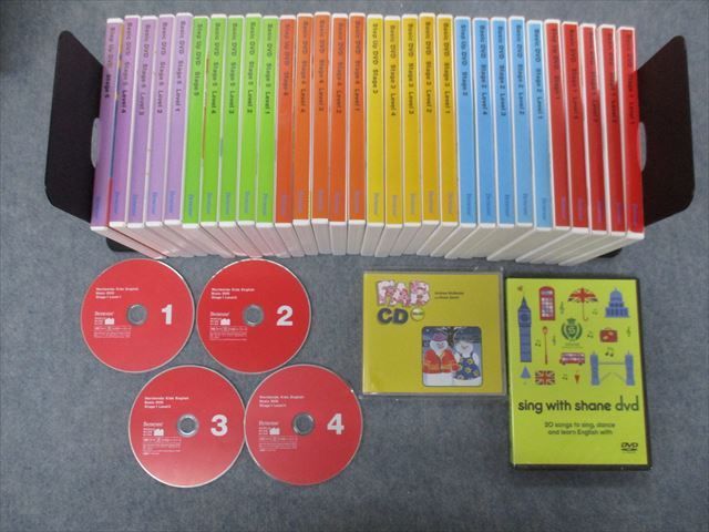 SD04-053 ベネッセ Worldwide Kids English Basic DVD Stage1～6