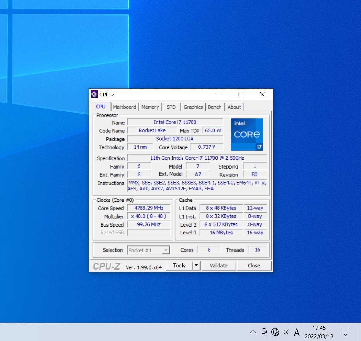 CPU Intel Core i7 11700 2 5GHz 8コア16スレッド PCパーツ CPU Intel Core i7 11700 2 5GHz 8コア16スレッド PCパーツ