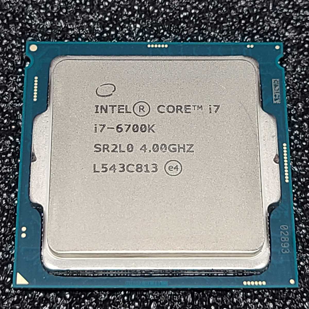 49】CPU インテル Intel Core I7-6700 動作確認 ×4 まとめ売り セット-