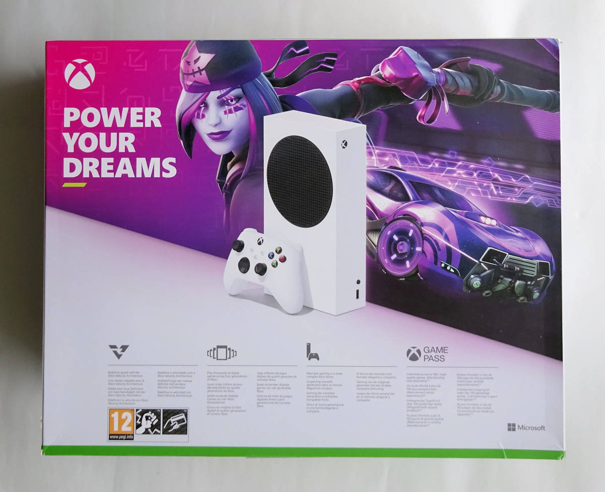 新品 ☆ マイクロソフト XBOX SERIES S 本体 フォートナイト +