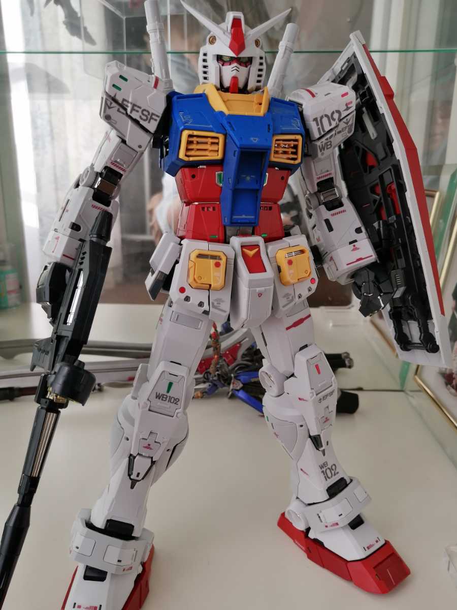 PG UNLEASHED 1 60 RX-78-2 ガンダム 素組完成品 - 模型