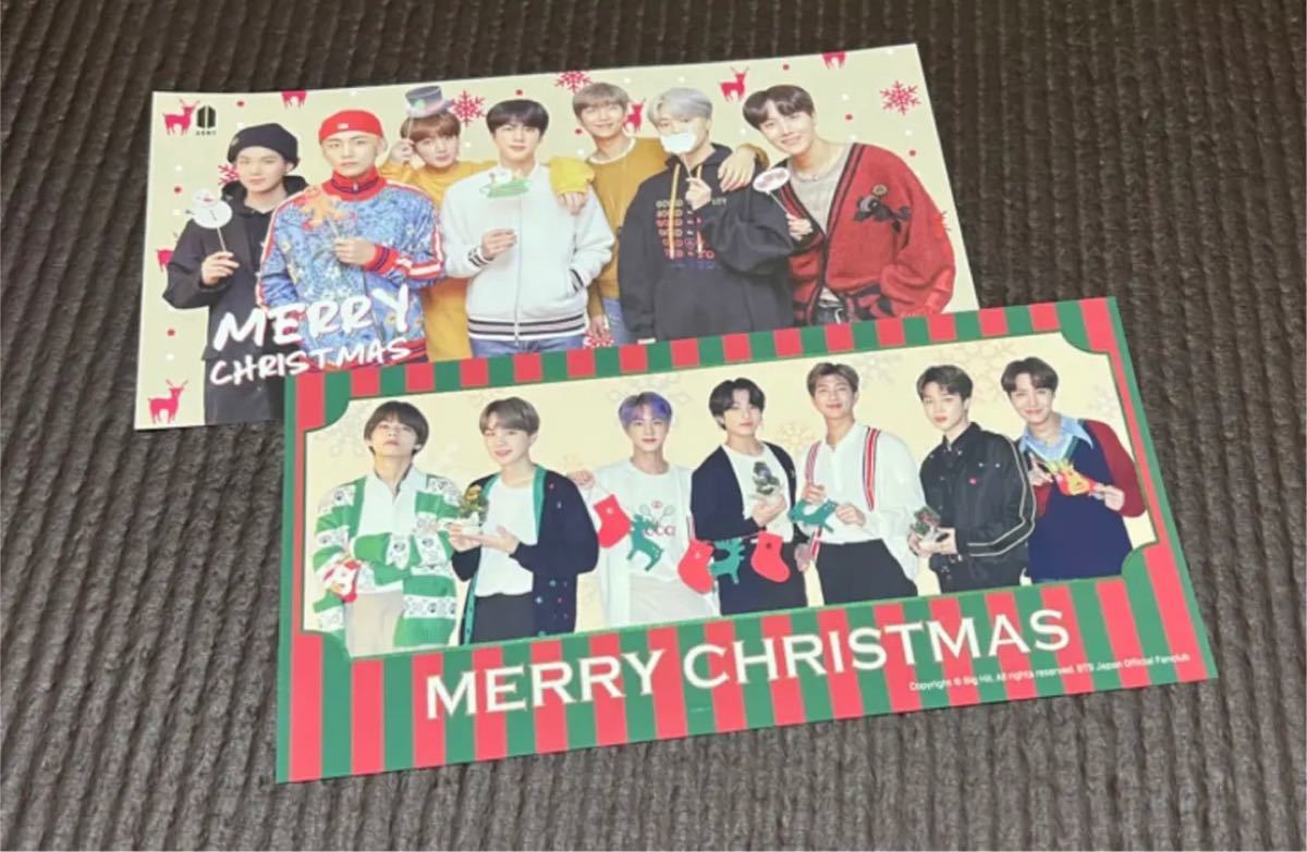 BTS クリスマスカード グリーティングカード