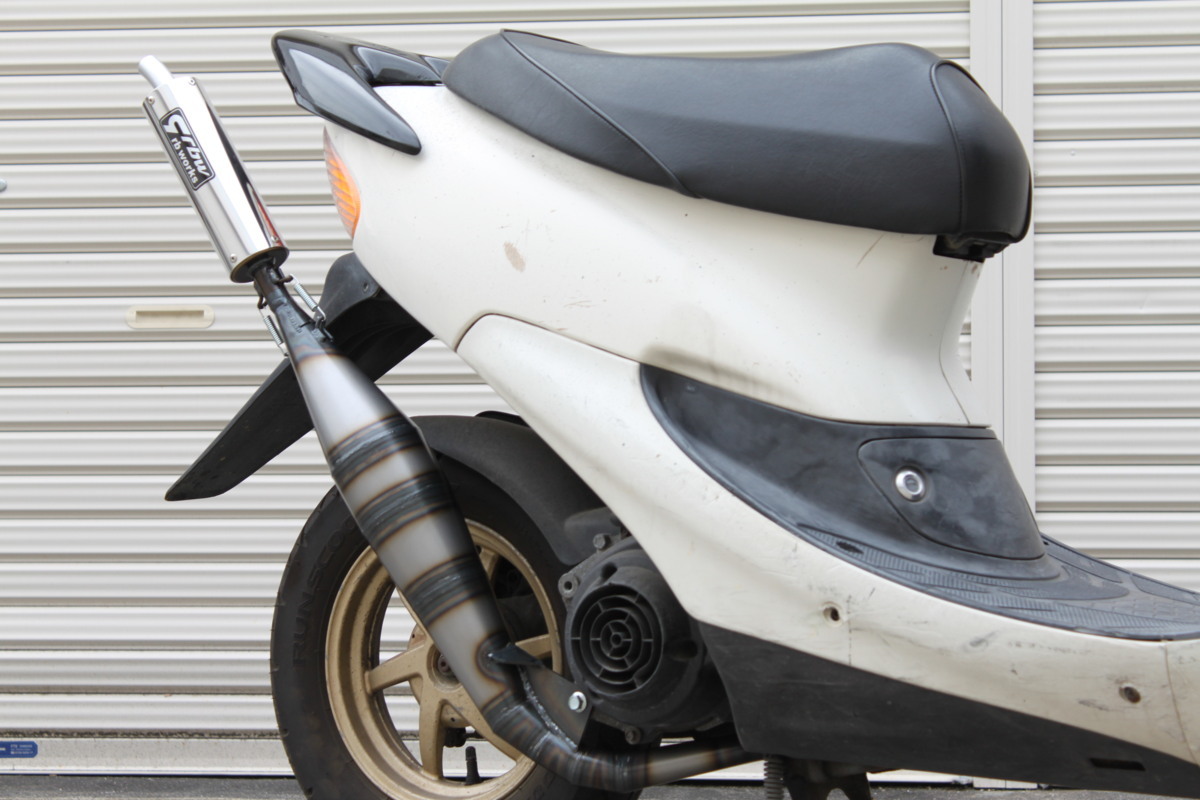 新品☆ライブディオ用☆レーシングチャンバー ☆サイレンサー 新品☆ライブディオ用☆レーシングチャンバー ☆サイレンサー
