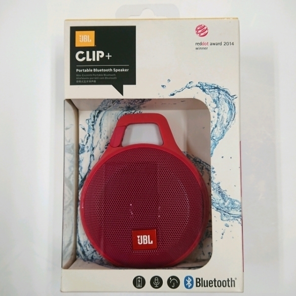 未開封品 JBL CLIP+ ピンク Bluetooth スピーカー IPX5防水機能 ポータブル ワイヤレス_画像1