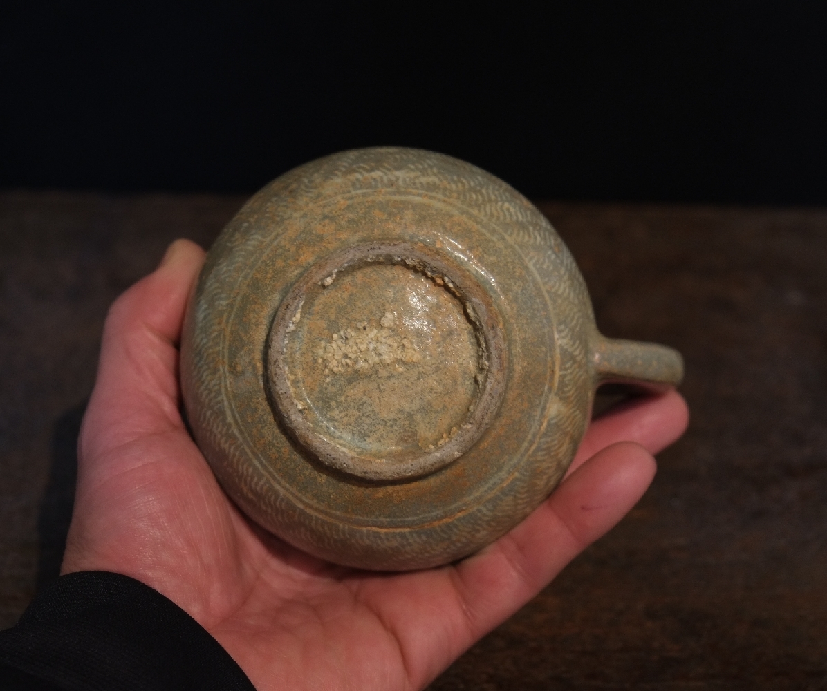 李朝 粉青沙器 平瓶 三島手 菊花象嵌 | www.b2bcleaning.com.au