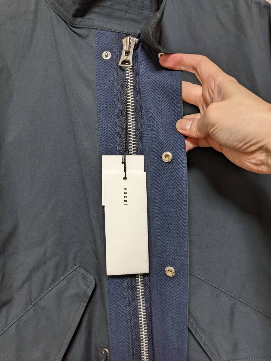 Yahoo!オークション - sacai サカイ Classics Cotton Mods Coat Yahoo!オークション - sacai サカイ Classics Cotton Mods Coat