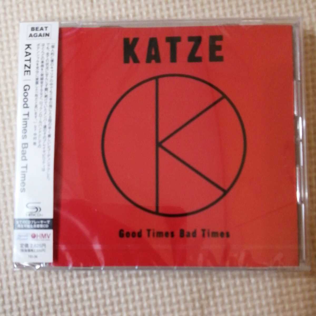 完売品 新品未開封 限定盤「KATZE 6枚セット＋特典DVD」BLIND STAY FREE LOVE IS HERE Good Time Bad Times GOD SAVE THE ROCK'N ROLL CD_画像6