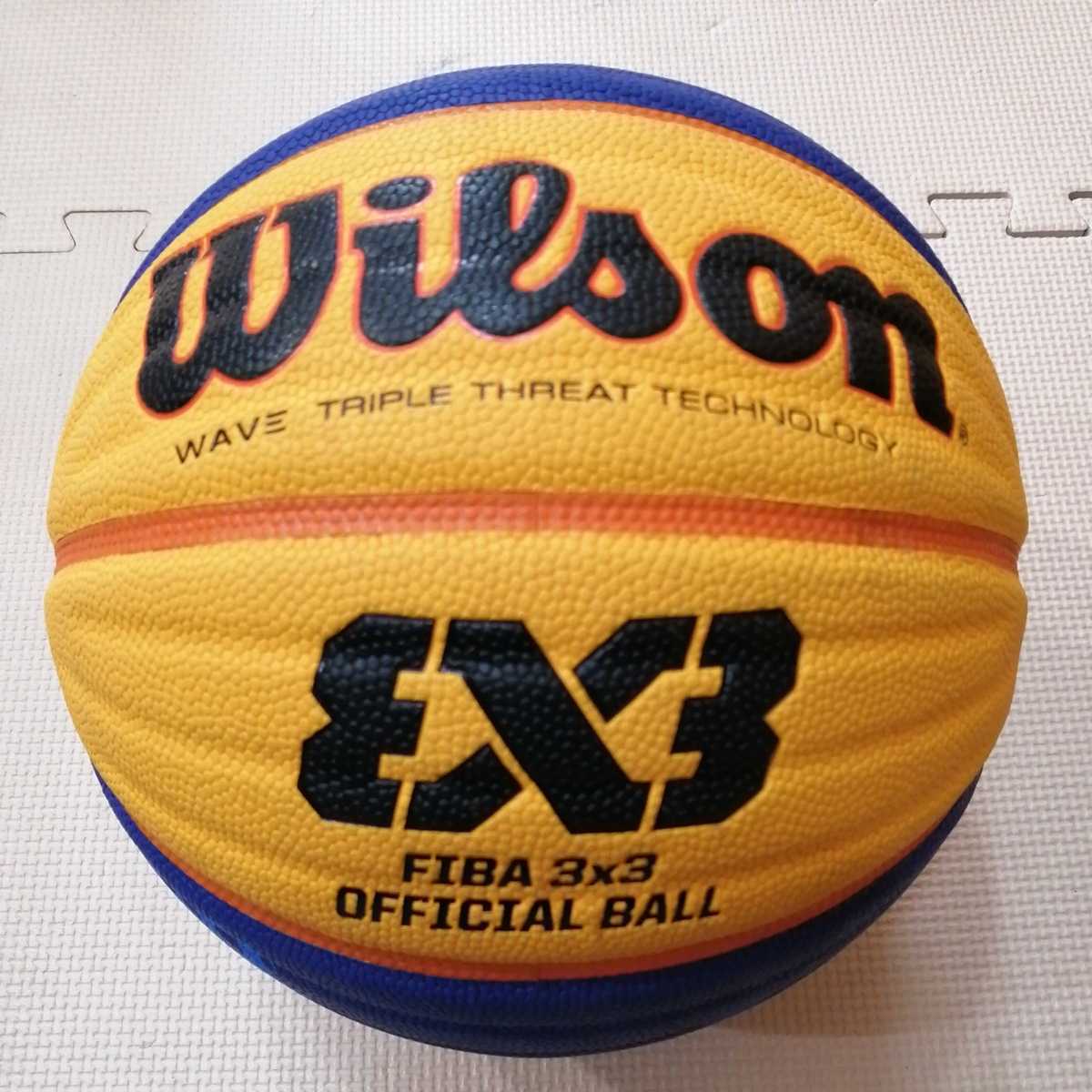新作ウエア バスケットボール サイズ6号 ウエイト7号 人工皮革製「Wilson FIBA 3X3 OFFICIAL BALL」ウィルソン(検) molten モルテン MIKASA ミカサ 7号