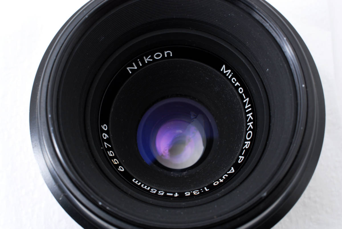 ニコン Nikon Micro-NIKKOR-P Auto 55mm F3.5　Nikon Fマウント　#6365MNC0020MA17_画像9