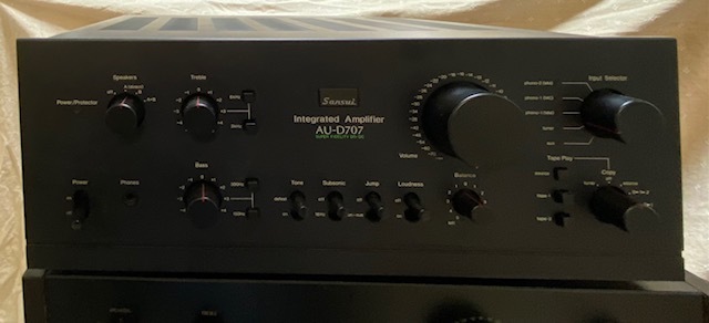 SANSUI サンスイ AU-D707 オーディオアンプ プリメインアンプ 動作品