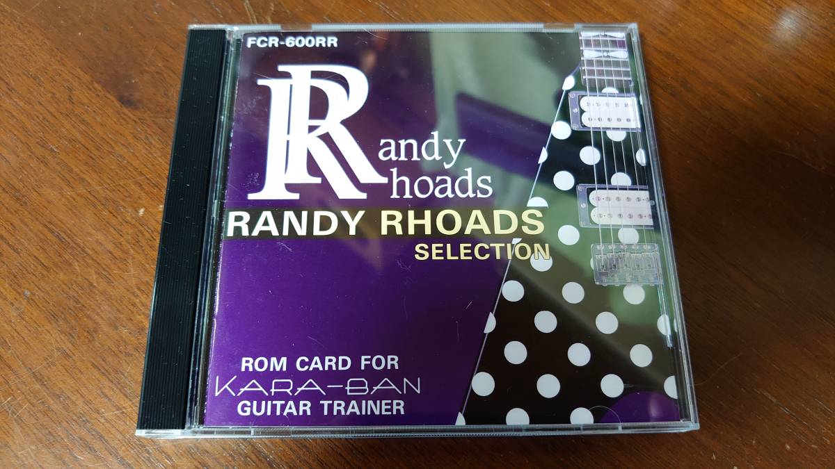 FERNANDES KARA-BAN RANDY RHOADS SELECTION ROM CARD FCR-600RR_画像1