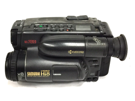 Yahoo!オークション - 1円 KYOCERA KX-H1 SAMURAI Hi8 8mmビデオ Yahoo!オークション - 1円 KYOCERA KX-H1 SAMURAI Hi8 8mmビデオ
