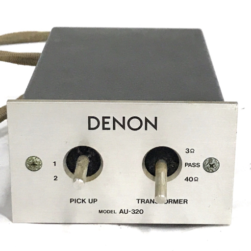 DENON デノン AU-320 MC昇圧トランス|オーディオ機器 DENON デノン AU-320 MC昇圧トランス|オーディオ機器