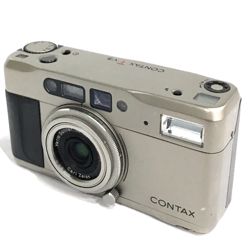 1円 CONTAX TVS Carl Zeiss 3.5-6.5/28-56 コンパクトフィルムカメラ ...
