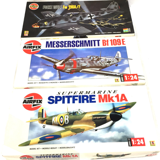 エアフィックス 1/24 SUPERMARINE SPITFIRE Mk1A 他 1/24 メッサー