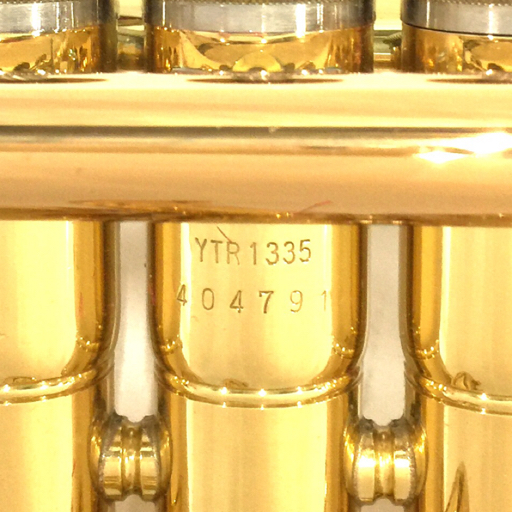 ヤマハ トランペット 金管楽器 YTR-1335 B♭ ボアサイズ ML ゴールド