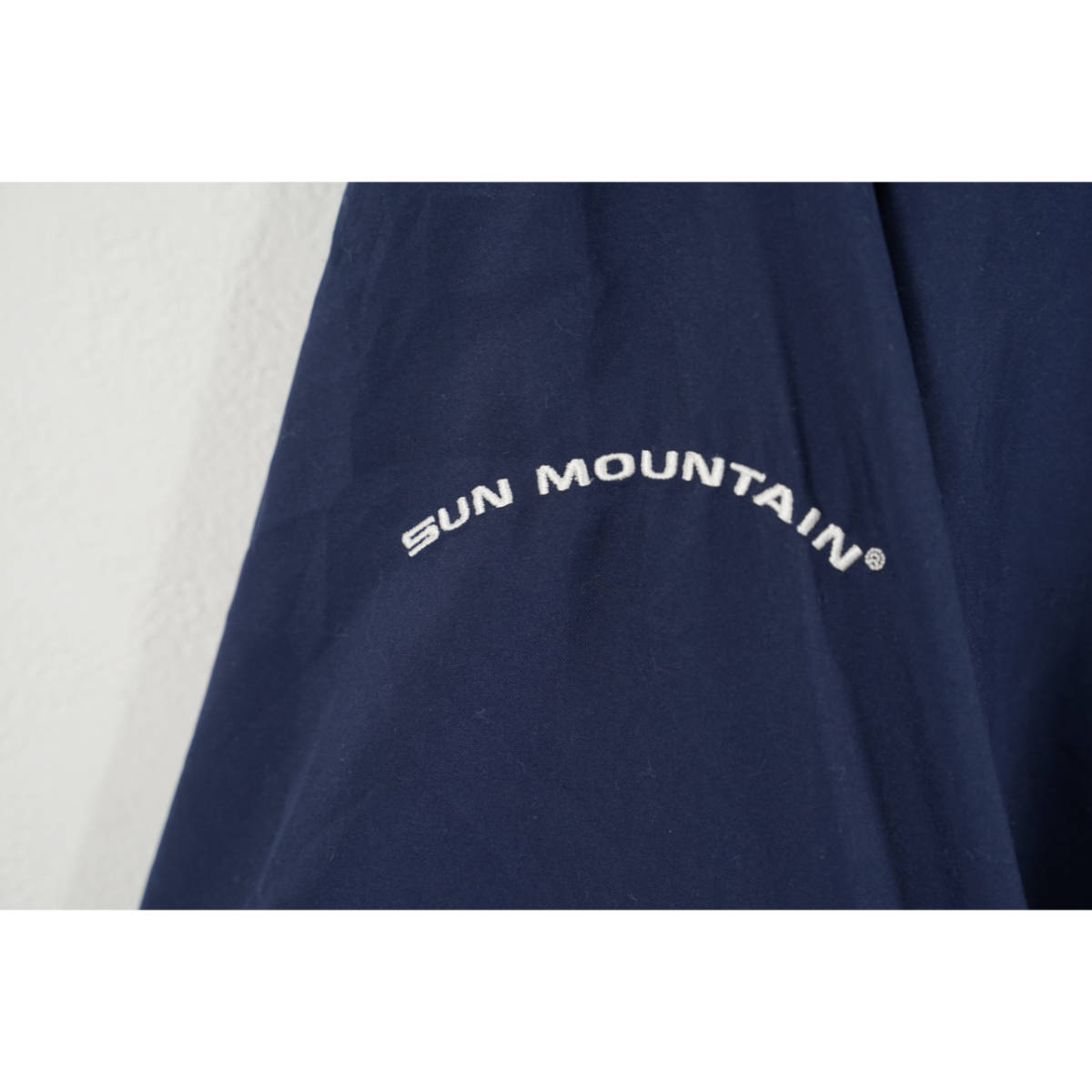 SUN MOUNTAIN　サンマウンテン　ナイロン　プルオーバー　ジャケット　ネイビー　XL　BA364　古着　ヴィンテージ　オーバーサイズ_画像4