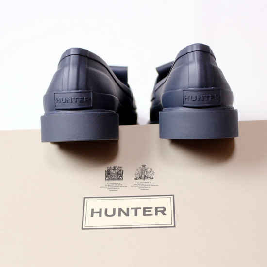 ☆☆ 未使用 定価16000円 HUNTER ハンター ☆☆ REFINED FRINGE PENNY LOAFER UK3 JPN22cm ペニーローファー レインシューズ_画像3