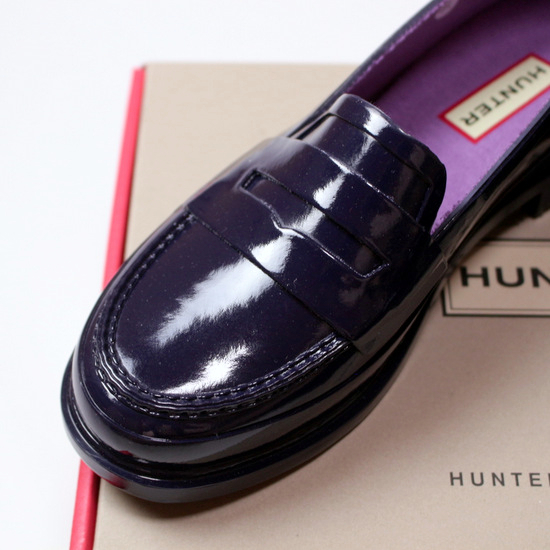 ☆☆ 未使用 定価15000円 HUNTER ハンター ☆☆ ペニーローファー ORIGINAL PENNY LOAFER UK3 JPN22cm レインシューズ_画像5